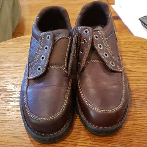 Wolverine steal toe work shoe